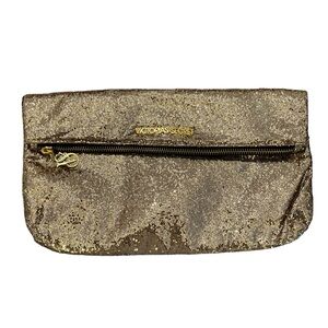 Victoria’s‎ Secret Women’s Gold Glittery Sparkly Clutch